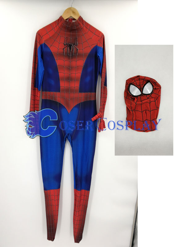 2018 Amazing Spider Man Cosplay Costume Zentai Red